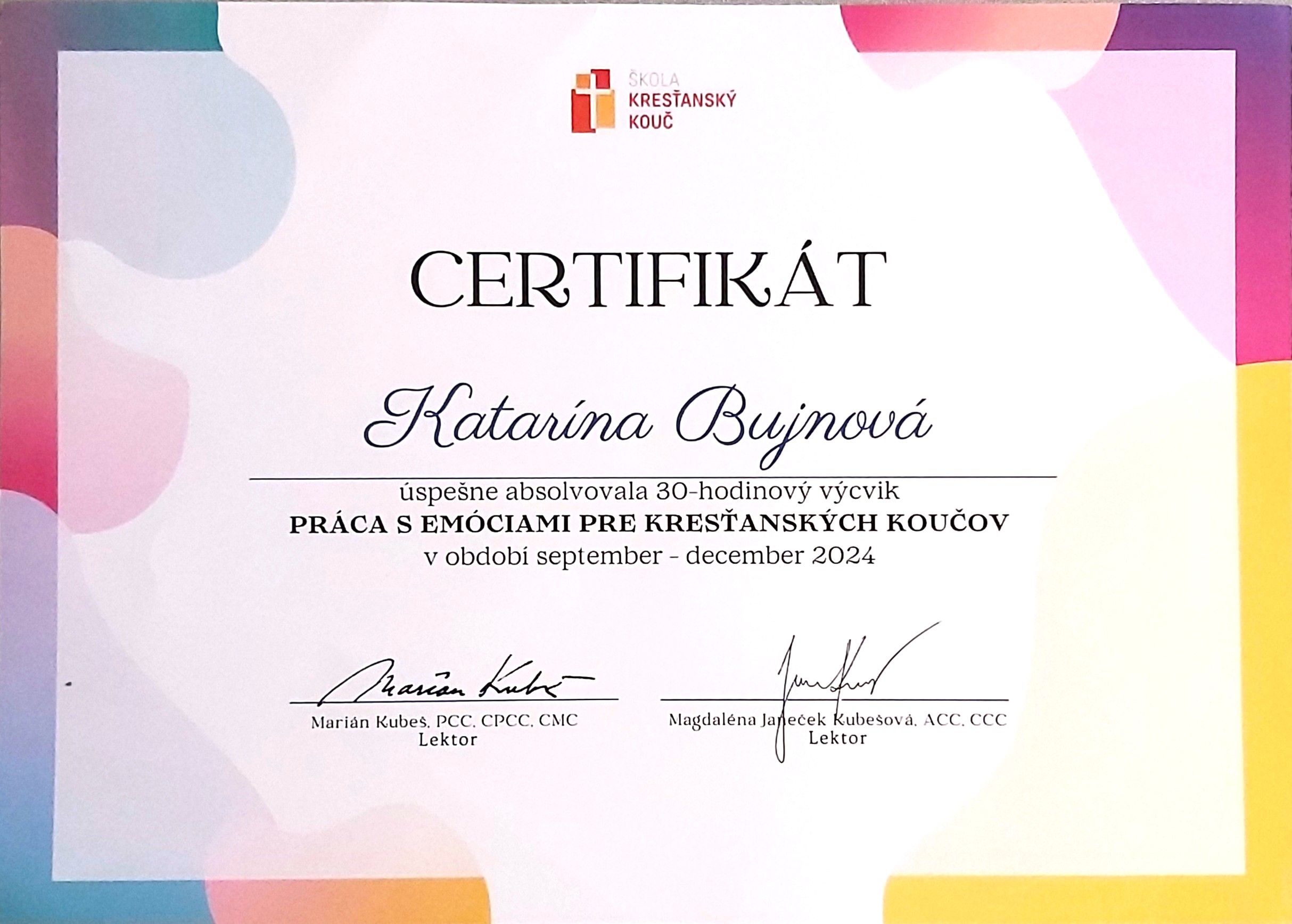 Práca s emóciami pre kresťanských koučov 1