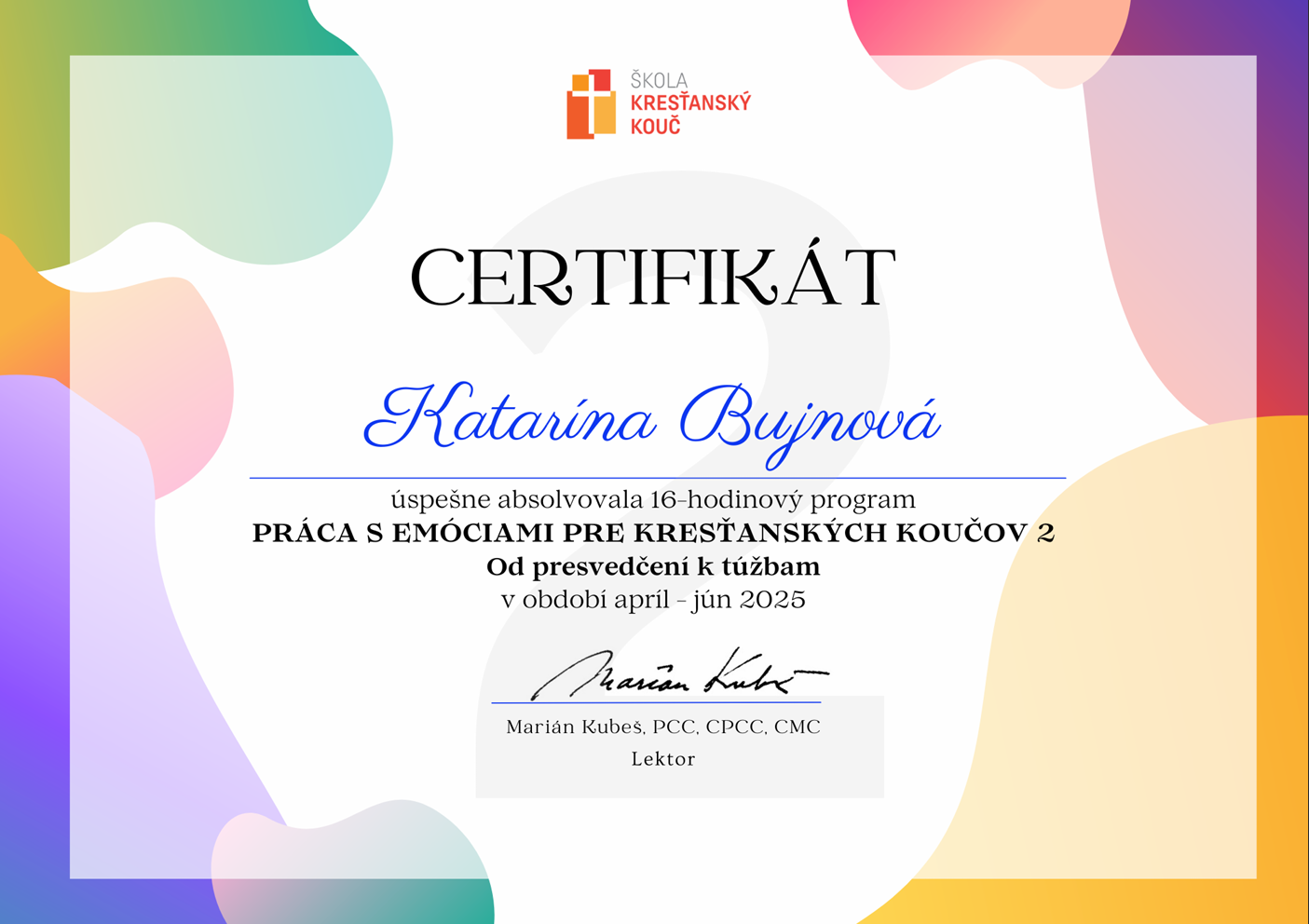 Práca s emóciami pre kresťanských koučov 2